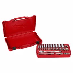 Milwaukee 3/8 in. Drive SAE Ratchet and Socket Set, 28-Piece thumbnail 8