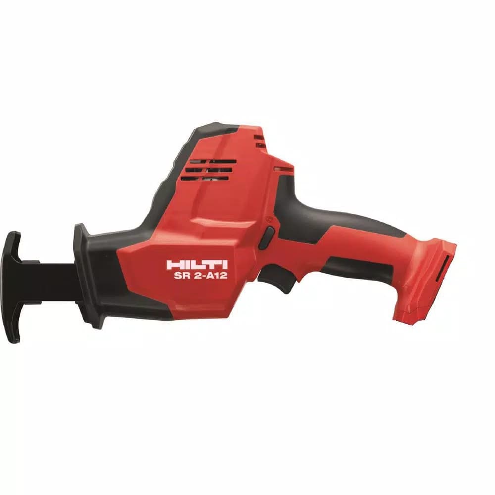 Hilti SR 2-A12 12V Cordless Brushless Reciprocating Saw Kit with 2 4.0 Ah Batteries, Charger, and Bag