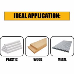 DEWALT 6 in. Bi-Metal Reciprocating Saw Blade, 10/14 TPI, Straight Back (5-Pack) thumbnail 2