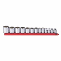 GEARWRENCH 3/8 in. Drive SAE 6-Point Standard Socket Set, 13-Piece thumbnail 1