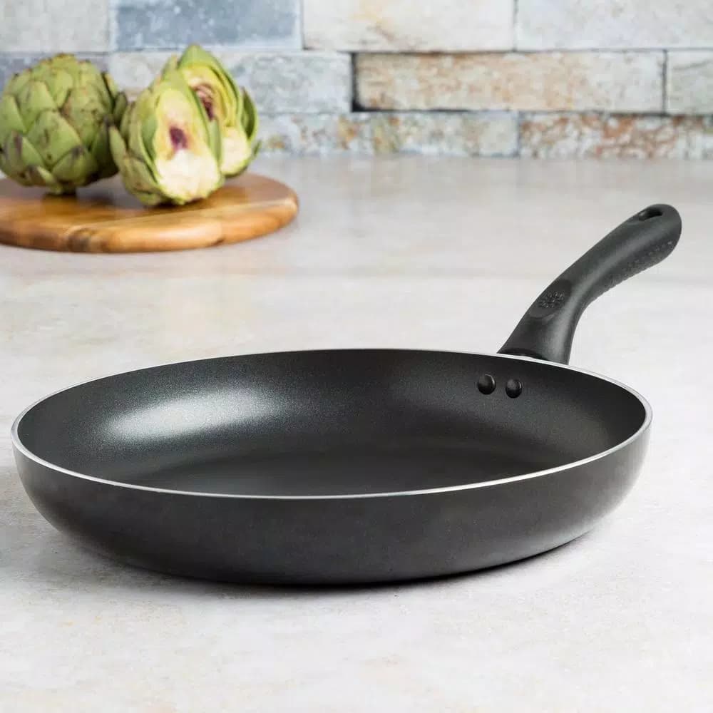Ecolution Artistry 12.5 in. Aluminum Nonstick Frying Pan, Slate