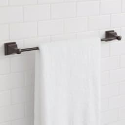 Glacier Bay Milner 24 in. Single Towel Bar in Bronze thumbnail 2