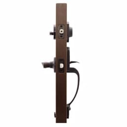 Copper Creek Heritage Tuscan Bronze Door Handleset with Waverlie Lever Trim thumbnail 3