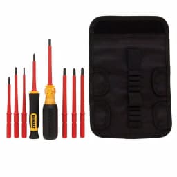 DEWALT 10-Piece 1,000-Volt VDE Certified Insulated Screwdriver Set thumbnail 1
