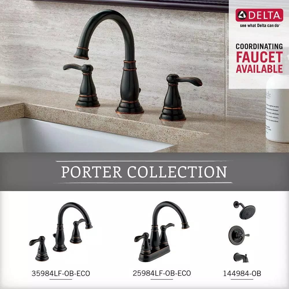 Delta Porter Triple Towel Hook, Oil Rubbed Bronze
