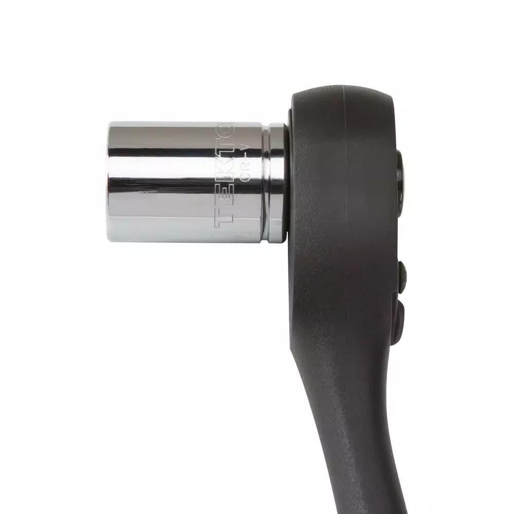 TEKTON 1/2 in. Drive 10 in. Composite Ratchet, 72-Tooth Oval Head