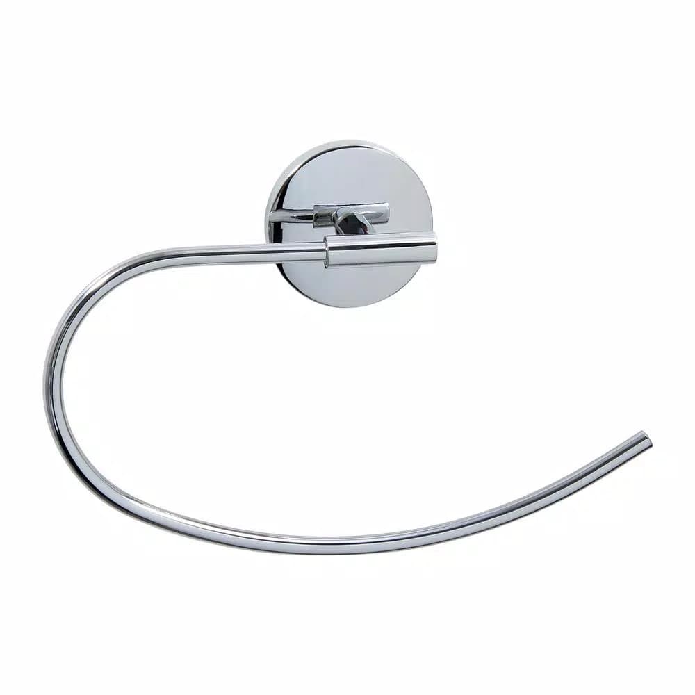 Dyconn Monterey Series Brushed Nickel Towel Ring - Zinc Alloy Hand Towel Holder
