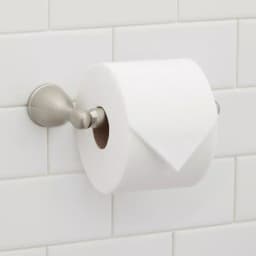 Glacier Bay Builders Double Post Toilet Paper Holder, Brushed Nickel thumbnail 3