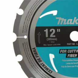 Makita 12 in. 8-Teeth Polycrystalline Diamond (PCD) Miter Saw Blade for Fiber Cement thumbnail 2