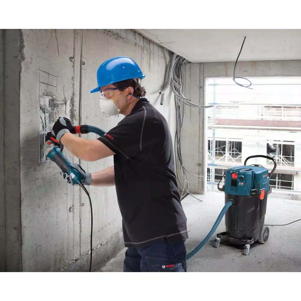 Bosch VAC140AH 14 Gallon Wet/Dry Dust Extractor with Auto Filter Clean and HEPA Filter