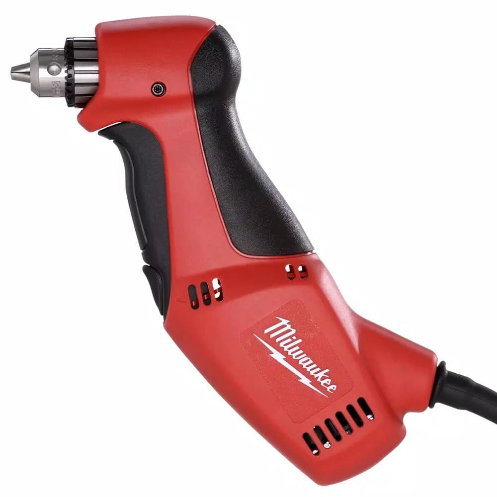 Milwaukee 0370-20 3/8 in. Close Quarter Corded Drill, 3.5 Amp