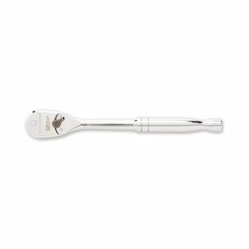 GearWrench 1/2 in. Drive 120XP Teardrop Ratchet, 120 Position 3° Swing Arc