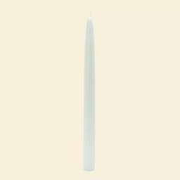 Zest Candle 10 in. White Taper Candles, 12-Set thumbnail 2