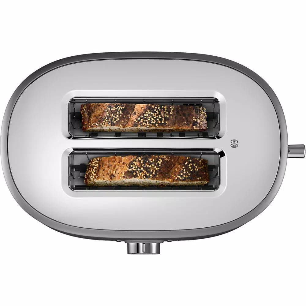 KitchenAid KMT2116CU 2-Slice Contour Silver Wide Slot Toaster