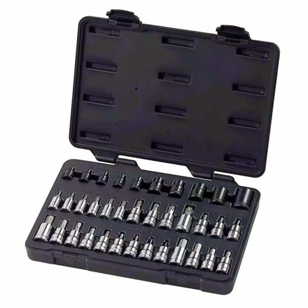 GearWrench 36-Piece Master Torx and Hex Socket Bit Set