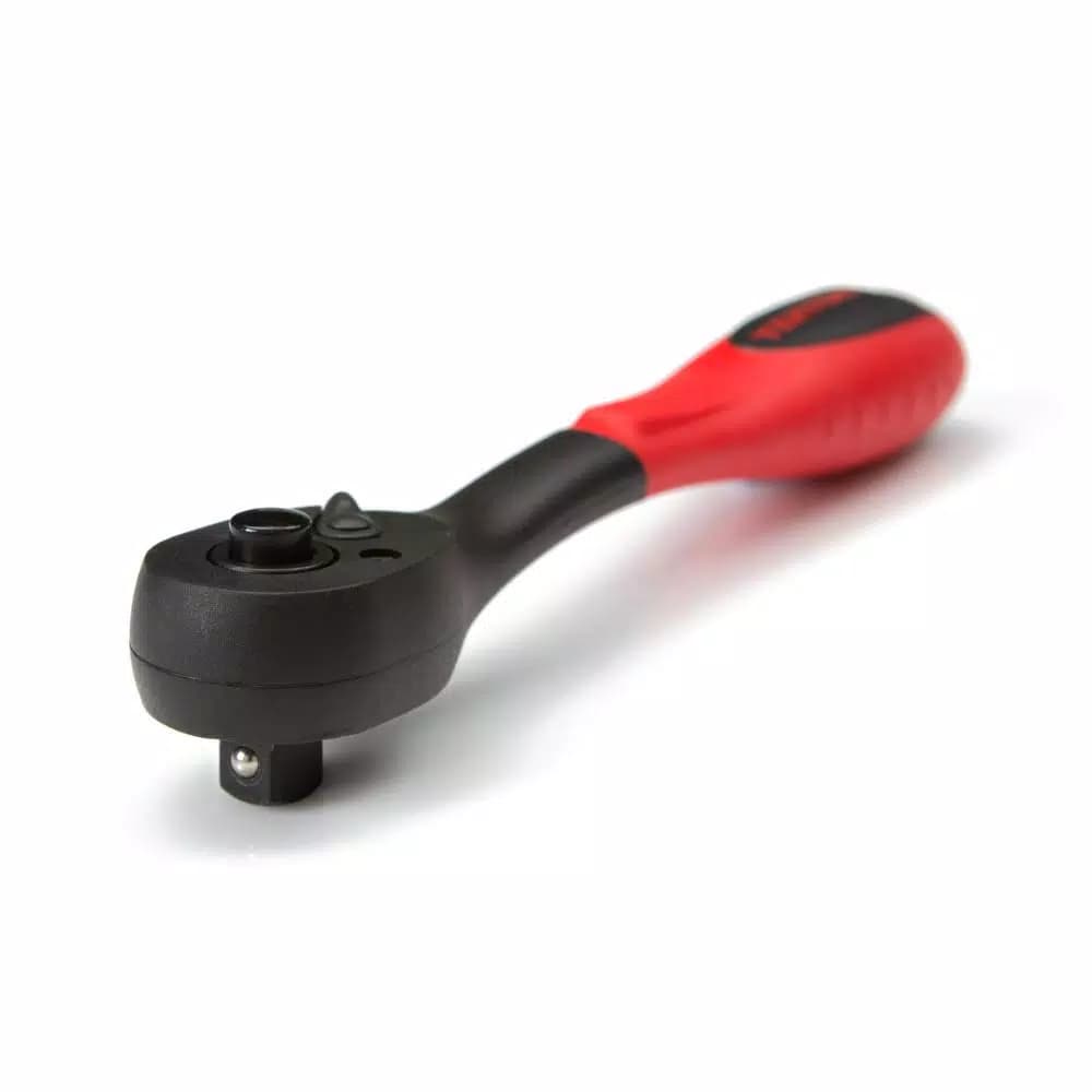 TEKTON 3/8 in. Drive 7 in. Composite Ratchet, 72-Tooth Oval Head