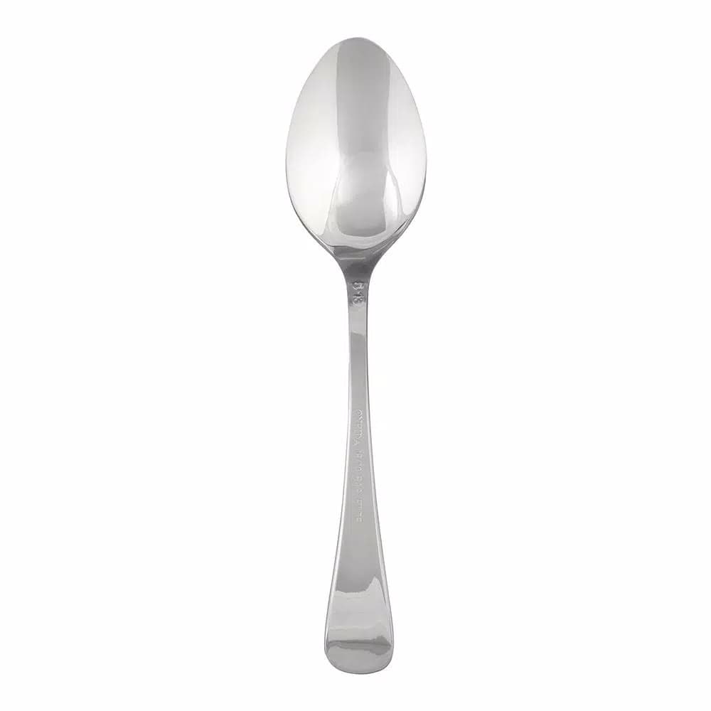 Oneida Baguette 18/10 Stainless Steel Euro Teaspoons, Silver, 12-Pack