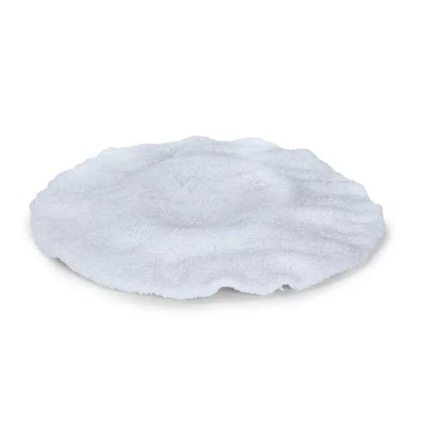 AutoRight 10 in. Poly/Cotton Replacement Bonnet for All-Purpose Buffers