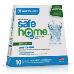 Safe Home Starter 10 Drinking Water Test Kit - 10-in-1 Water Quality Testing Kit thumbnail 1