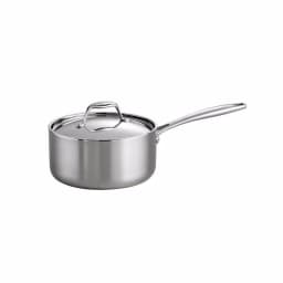 Tramontina Gourmet Tri-Ply Clad 3 Qt. Stainless Steel Sauce Pan with Lid thumbnail 1