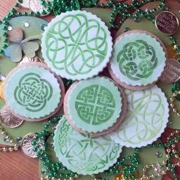 Designer Stencils Celtic Medallion and Cookie Stencil Bundle, 5-Pattern Set thumbnail 1
