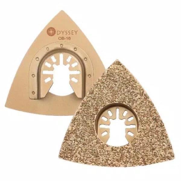ODYSSEY 10-Piece Oscillating Multi-Tool Grout and Stone Cutting Blade Set