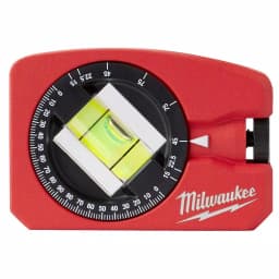 Milwaukee 4 in. Pocket Level with 360° Adjustable Vial and Amplified Rare Earth Magnets thumbnail 1