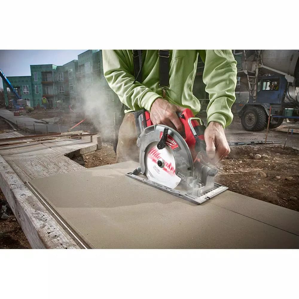 Milwaukee 7-1/4 in. PCD Tipped Fiber Cement Circular Saw Blade, 4-Tooth