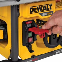 DEWALT DCS7485B 60V MAX FLEXVOLT 8-1/4 in. Cordless Brushless Table Saw (Tool-Only) thumbnail 4