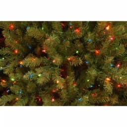 National Tree Company 7.5 ft. Dunhill Fir Pre-Lit Artificial Christmas Tree with 750 Multi-Color Lights thumbnail 2