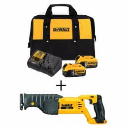 DEWALT 20V MAX Cordless Reciprocating Saw Kit with (2) 5.0 Ah Batteries and Charger thumbnail 1