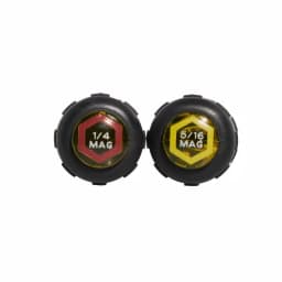 Klein Tools 2-Piece Magnetic Nut Driver Set with 3 in. Hollow Shafts and Cushion Grip Handles thumbnail 4