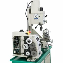 Grizzly Industrial 8 in. x 16 in. Variable-Speed Lathe with Milling Head Combination Unit thumbnail 3