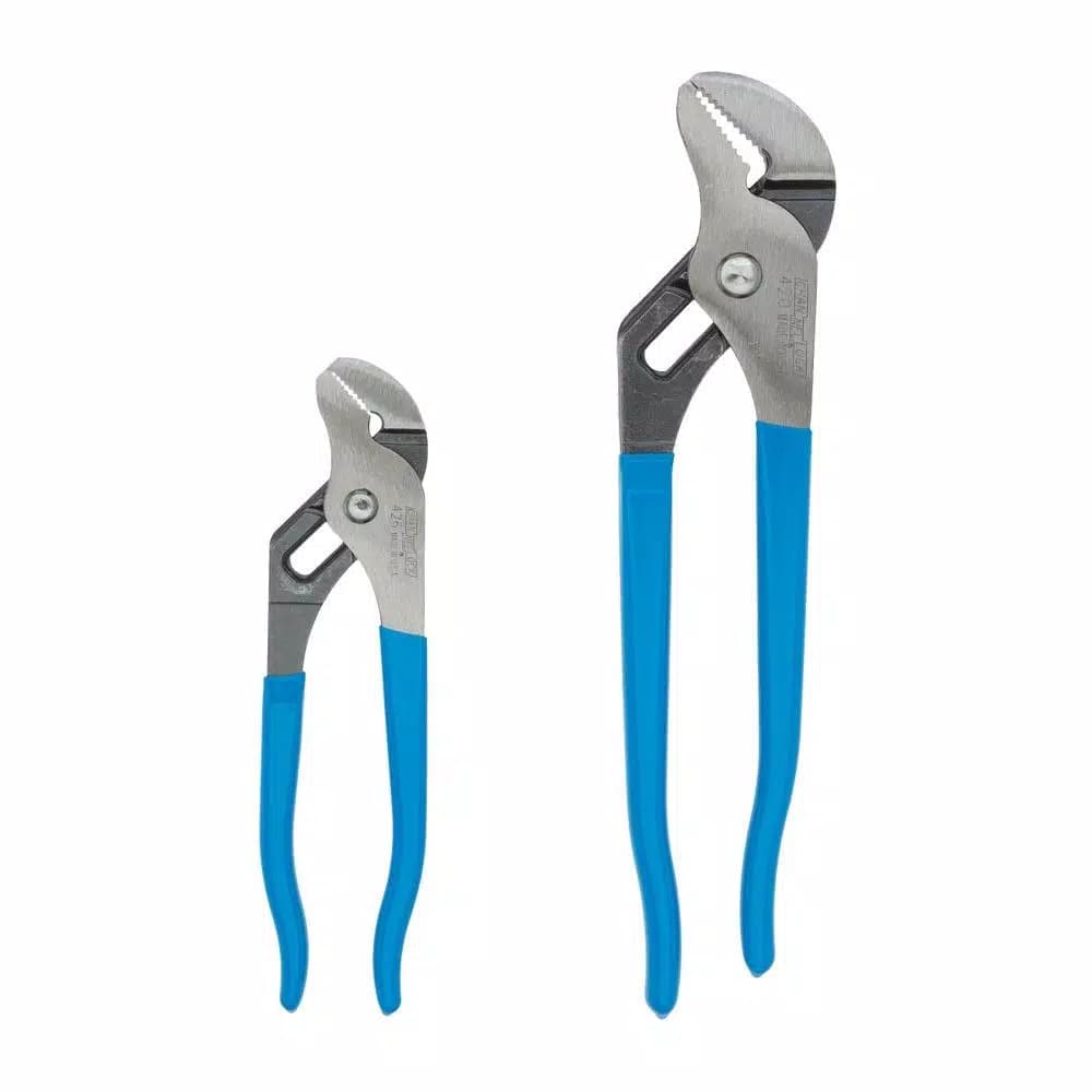 CHANNELLOCK 2-Piece Tongue and Groove Pliers Set, 6.5 in. and 9.5 in.