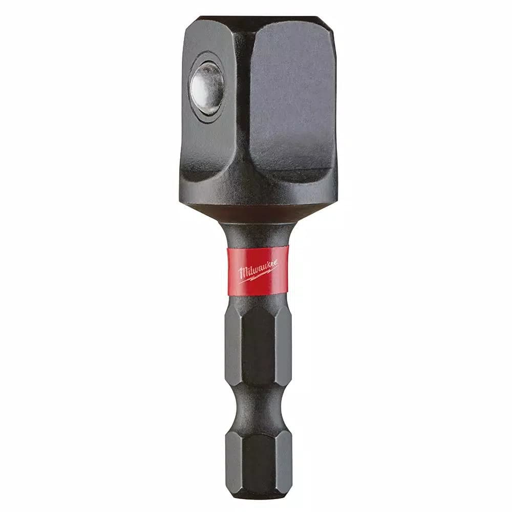 Milwaukee SHOCKWAVE Impact Duty 1/4 in. Hex Shank Socket Adapter Set, 3-Piece