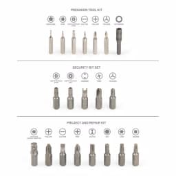 TEKTON 135-Piece Everybit Ratchet Screwdriver and Bit Set with Security and Precision Bits thumbnail 2