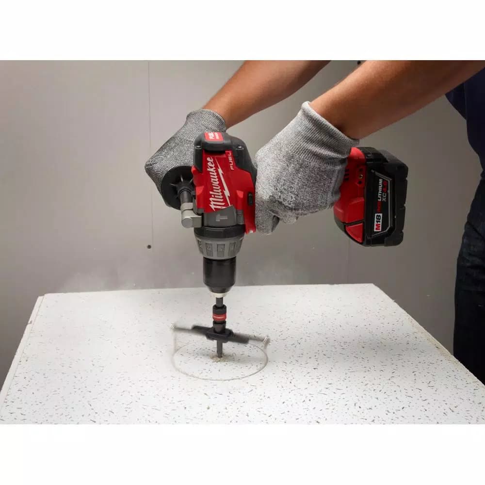 Milwaukee 2 in. to 7 in. Adjustable Hole Saw Cutter with QUIK-LOK Arbor