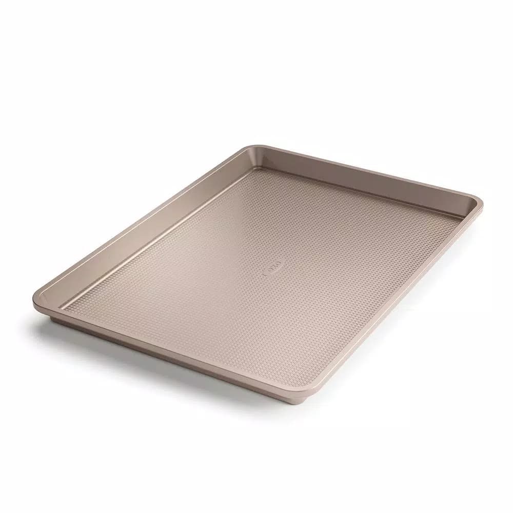 OXO Good Grips Non-Stick Pro 5-Piece Bakeware Set, Heavy-Gauge Aluminized Steel, Bronze