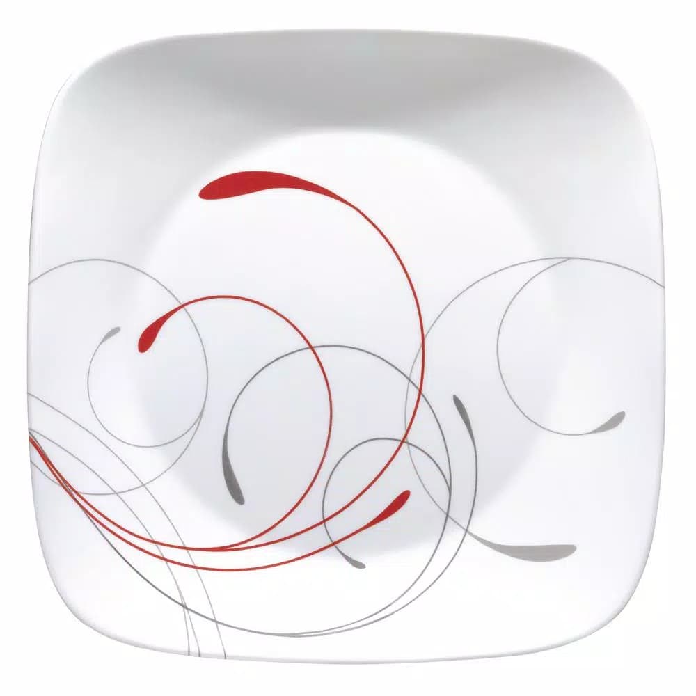 Corelle Square 16-Piece Splendor Glass Dinnerware Set, Service for 4