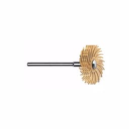 Dedeco Sunburst 7/8 in. 4-Ply Radial Discs, Extra-Fine 6 Mic Rotary Cleaning and Polishing Tool (6-Pack) thumbnail 1