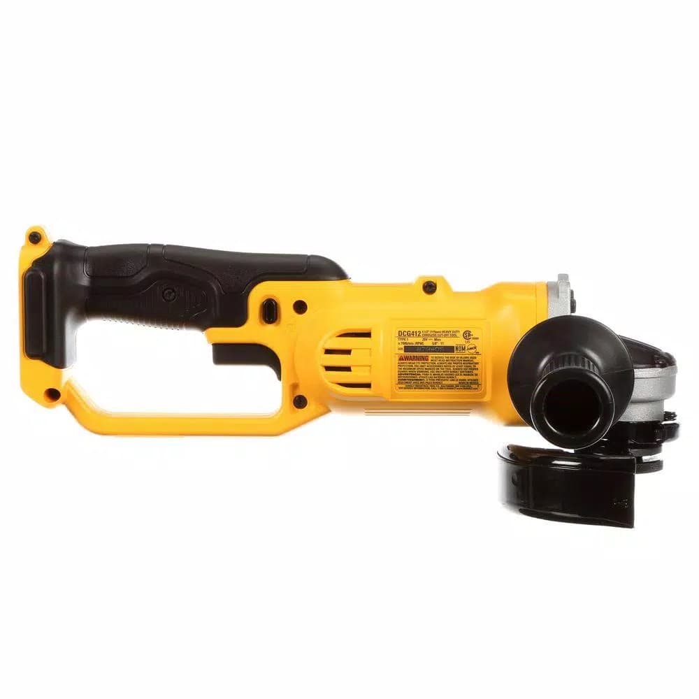 DEWALT 20V MAX Cordless 4-1/2 in. to 5 in. Angle Grinder, Tool Only (DCG412B)