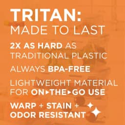 Lock & Lock Purely Better 132 oz Rectangular Food Storage Container, Tritan Plastic, Clear thumbnail 6