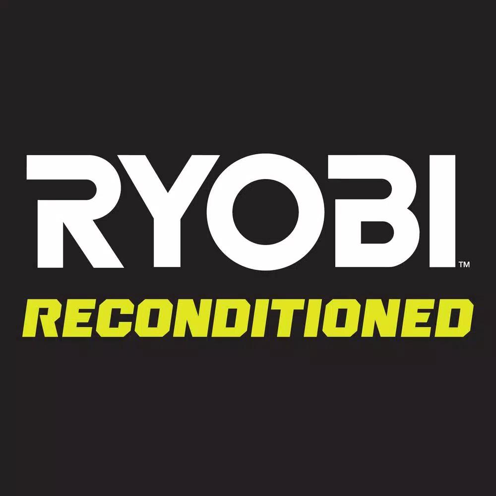 RYOBI 8 Amp Electric Jet Fan Blower, 135 MPH, 440 CFM, 2-Speed Handheld Leaf Blower (Refurbished)