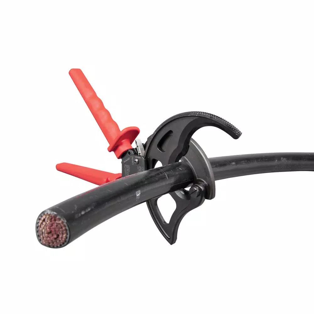 Klein Tools 12-1/8 in. Ratcheting Cable Cutter for Copper and Aluminum