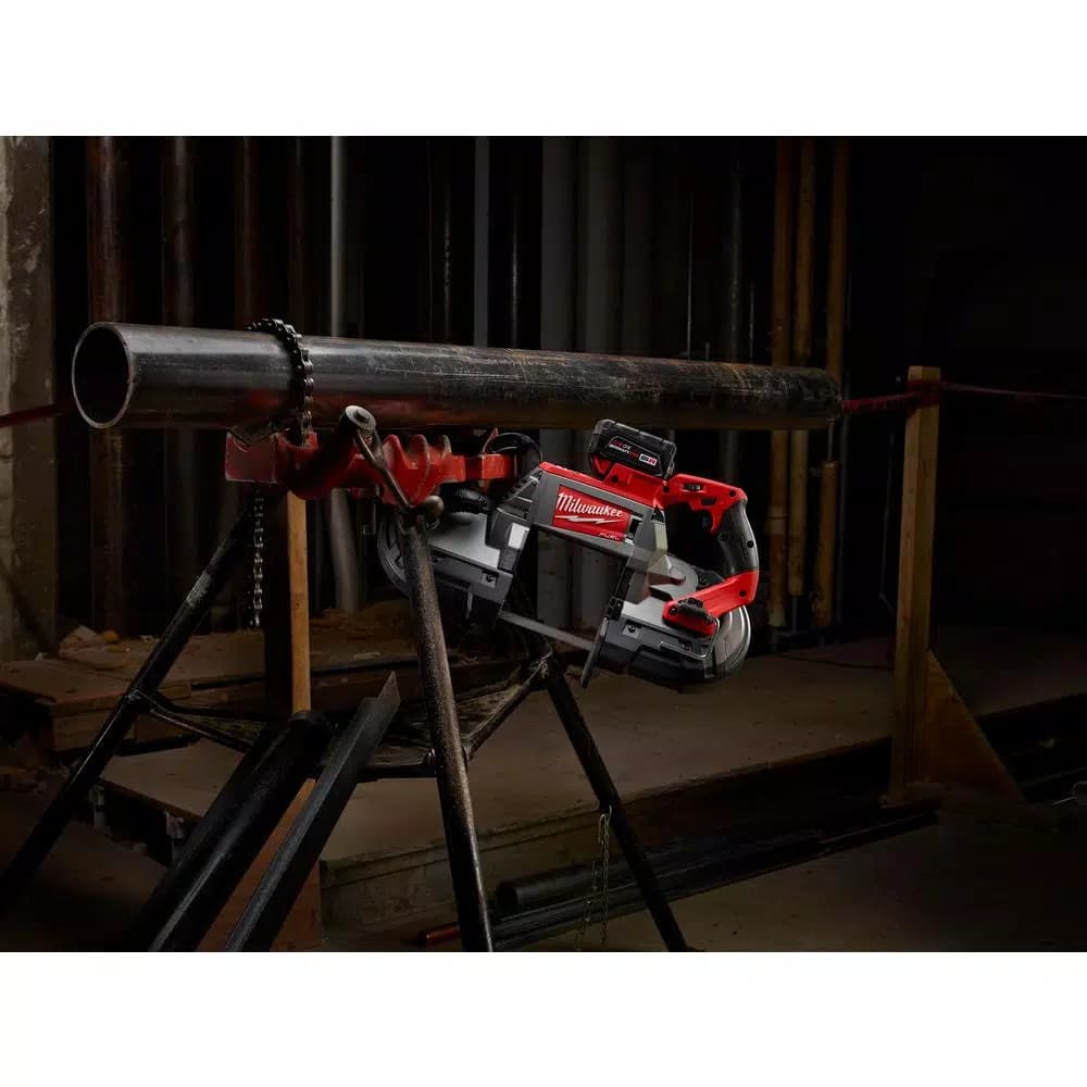 Milwaukee M18 FUEL 18V Brushless Deep Cut Band Saw & 5 in. Grinder Combo Kit