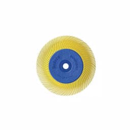 Dedeco Sunburst 6 in. TC Radial Discs - 80 Grit Coarse Thermoplastic Cleaning and Polishing Tool thumbnail 1