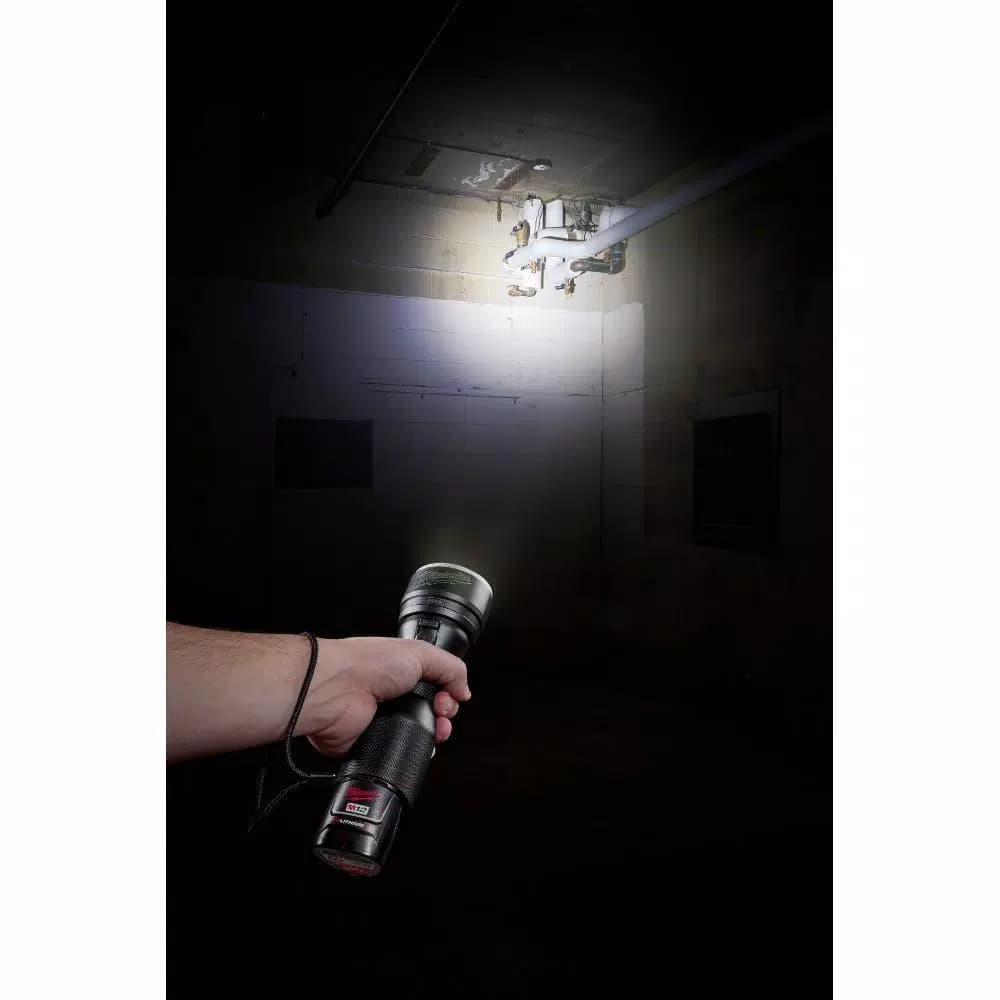 Milwaukee M12 12V Lithium-Ion Cordless LED High Performance Flashlight with 2.0Ah Battery
