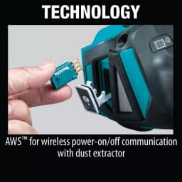 Makita 18V LXT Brushless 4-1/2 in. / 5 in. Cordless Angle Grinder with AWS & Electric Brake (Tool Only) thumbnail 9