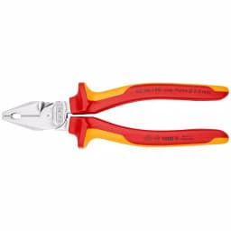 KNIPEX 7-1/4 in. High Leverage Insulated Combination Pliers thumbnail 3