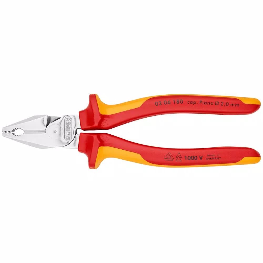 KNIPEX 7-1/4 in. High Leverage Insulated Combination Pliers